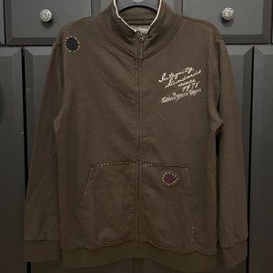 Boy's  Size XL CK Zip-Up Hoodie